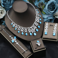 Bridal Jewelry Korean Fashion Wedding Banquet Accessories Four-piece Set