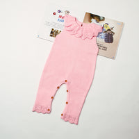 Baby Sleeveless Ruffle Romper