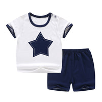 Children's short sleeve suit