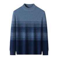 Pure Wool Half Turtleneck Thick Warm Sweater