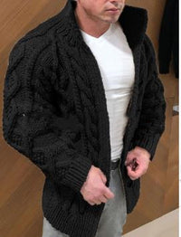 Button rope cardigan