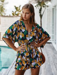 new women's casual beach jumpsuit