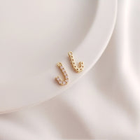 26 English Letter Pendant Earrings Necklace Bracelet Accessories