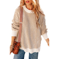 European And American Leisure Loose All-matching Jumper Top