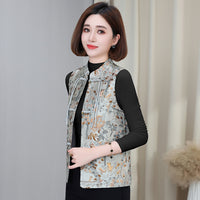 Women's Spring And Autumn Small Western Style New Chinese Vest