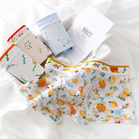 Thin Ice Silk Net Yarn Breathable Fruit Printed Underwear