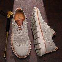 Large-size Breathable Mesh Soft-soled Lightweight Slip-on Casual Shoes