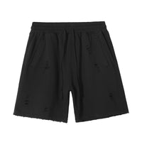 High Street Ins Washed And Worn Dyed Straight Shorts