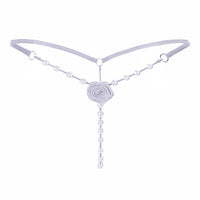 Pearl Massage T Pants Rose Thong Panties