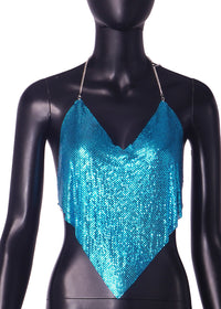 Summer Solid Color Slim Fit Backless Camisole