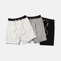 High Street Style Plain Loose Edge Invisible Zipper Shorts