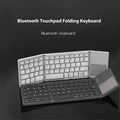 Mini Tri-fold Bluetooth Keyboard Portable Thin Touch