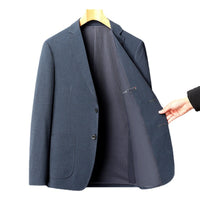 Spring And Autumn Thin Men's Suit Non-ironing Slim Fit