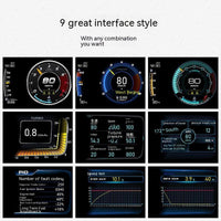 Monitor Driving Computer HD Instrument Gps BeiDou Turbine A600