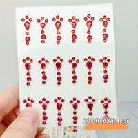 Comes With Sticky Pearl Stick-on Crystals Transparent Photo Shoot