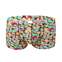 Summer Low Waist Thin Ice Silk Men's Boxer Shorts