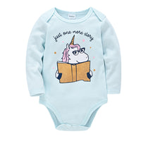 Long sleeve casual baby romper