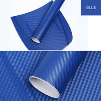 3D Stereo Carbon Fiber Stickers Car Body Interior And Exterior Decoration Change Decoration