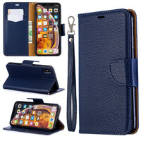Suitable for Samsung litchi pattern card protection phone case