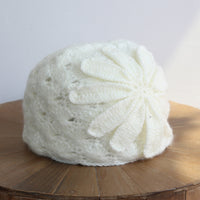 Hand knitted woolen hat women