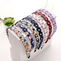 Hollow chiffon woven headband