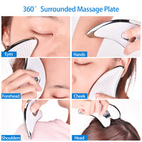 Rechargeable Vibrating Facial Massager Into the Scraping Board