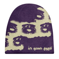 Letter Jacquard Hip Hop Trend Fashion Beanie Hot Girl Street Warm Knitted Hat