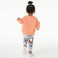 Style Spring And Autumn New Girls' Long Sleeve Children's Suit