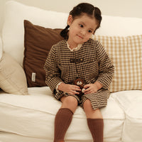 High-end French Children's Clothing Girls' Classic Style Two-piece Suit