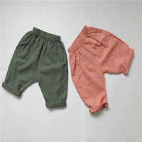 Carrot pants children cotton