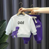 Men's And Women's Three-dimensional Dinosaur Spring And Autumn Suit