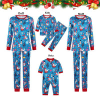 New Parent-Child Christmas Pajamas Parent-child Leisure Wear Set