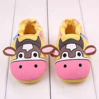 Cartoon antiskid rubber sole baby shoes
