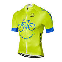 Cycling Jersey Men's Summer Short Sleeve Jersey Bike Print