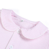 Children's Pajama Set Thin Seersucker