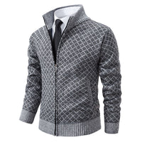Men's Fashion Plaid Jacket Coat