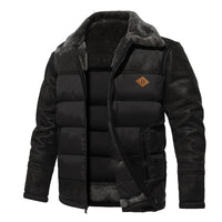 Men's Lapel Fur Integrated Trend Fashionable Jacket