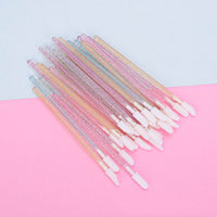 Crystal rod lip brush red brush lip gloss brush