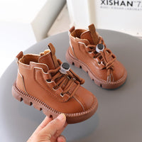 British Style Girl Platform Martin Boots