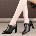 Fine All-match Deep Mouth Women's Single Heel