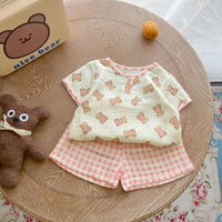 Thin Suit Cotton Yarn Suit Infant Children Household