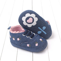 Spring And Autumn Soft Bottom Lace Embroidered Baby Shoes