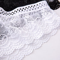 Breathable, seamless, low-rise transparent and hot hollow thong