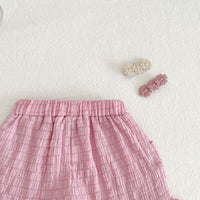 Sleeveless Camisole Top Lace Shorts