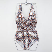 High waist halter bodysuit