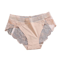 Women's Traceless Mid Waist Ice Silk Underwear