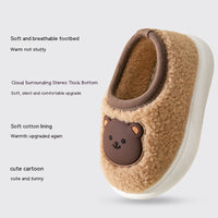 Children's Non Slip Cotton Slippers