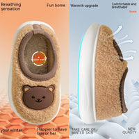 Children's Non Slip Cotton Slippers