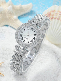 Women's Fashion Watch Gift Full Diamond Versatile High-grade Quartz Watch