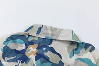 Flower Oil Painting Printed Shirt For Men